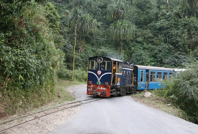 Le petit train de Darjeeling