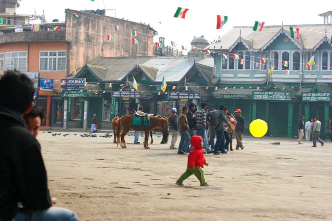 Chowrasta, le cœur de Darjeeling