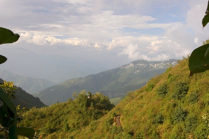 Le Kanchenjunga surplombe Darjeeling