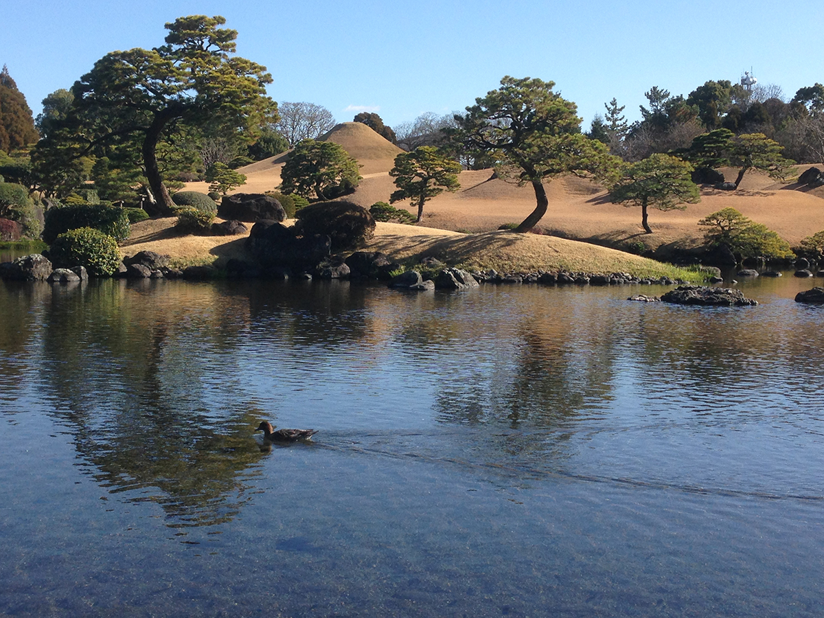 À Kumamoto, le jardin Suizen-ji