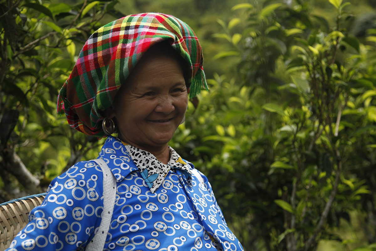 Une femme hmong